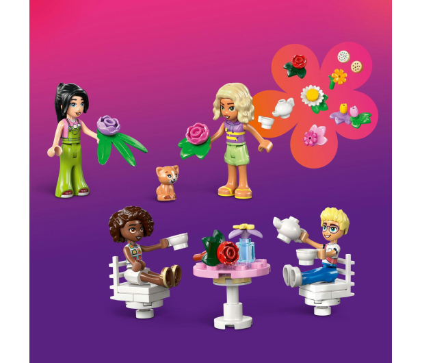 LEGO Friends 42671 Zielona kawiarnia i kwiaciarnia - 1331631 - zdjęcie 4